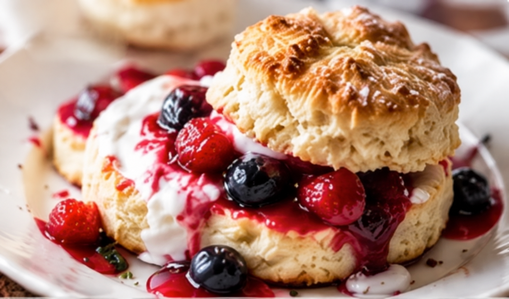 Classic Berry Shortcakes