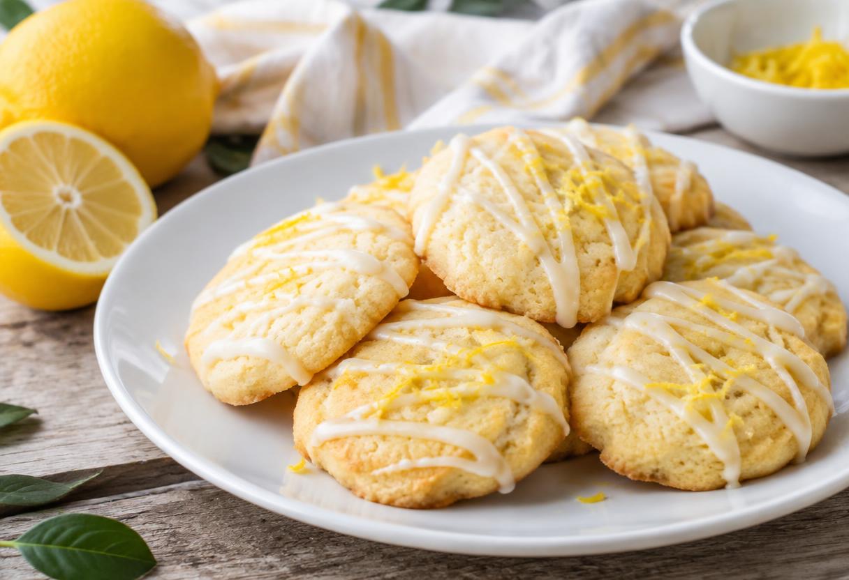 Lemon Poundcake Cookies